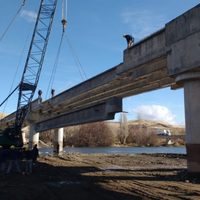 Puente de La Rinconada: vialidad nacional anunció que ya se concretó el 75% de los trabajos