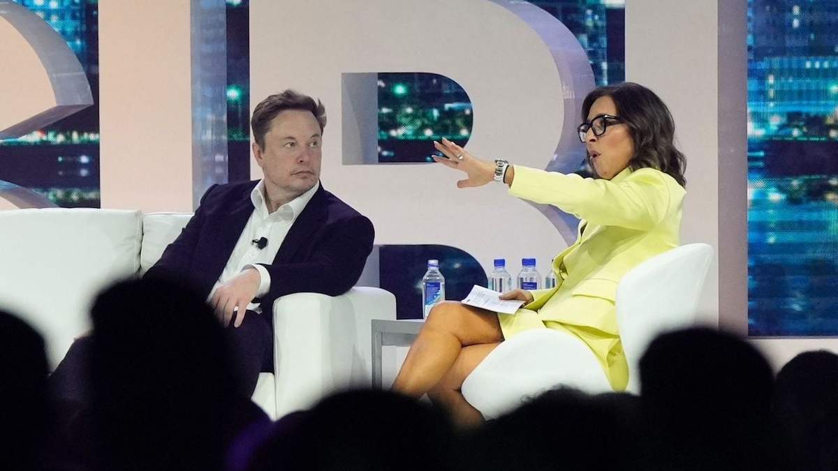 Elon Musk y Linda Yaccarino