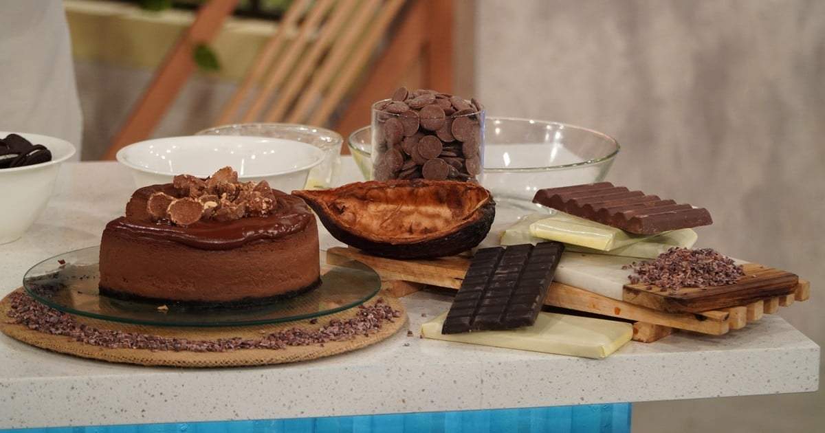Cheesecake de nutella. Fuente:(X).