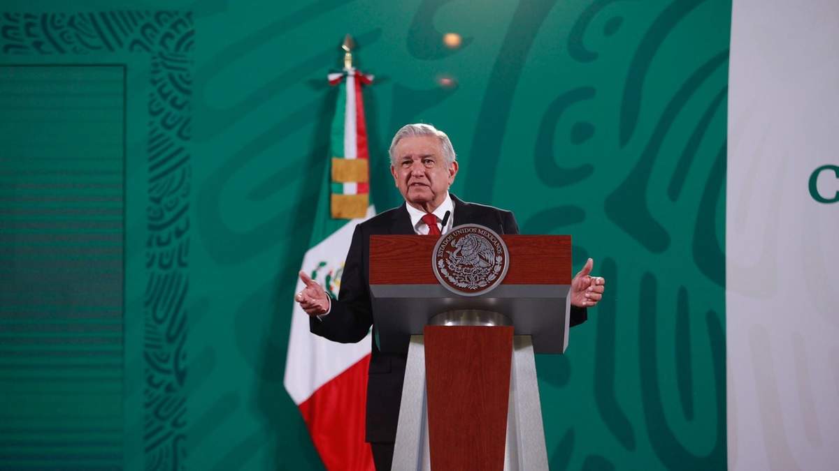 El presidente López Obrador