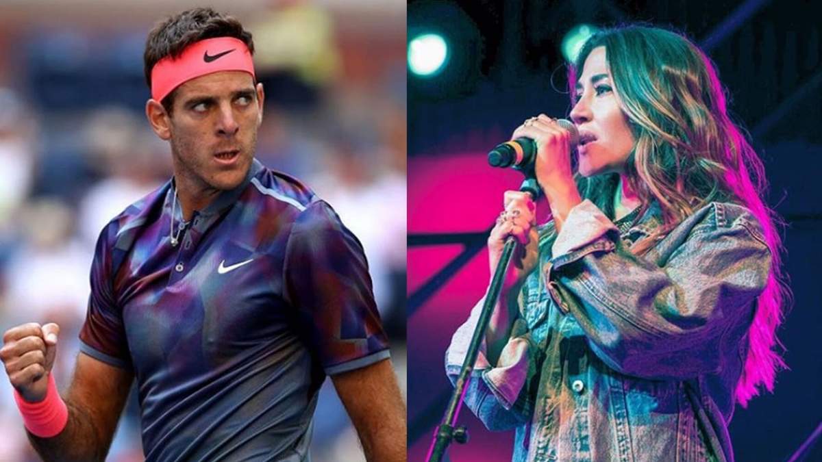 Juan Martín del Potro y Jimena Barón. Fuente: (Instagram)