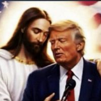 Trump publica imagen en la que Jesús lo abraza tras la polémica con el papa León XIV