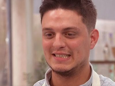 Qué momento: el prometedor coqueteo de Damián de Bake Off con un famoso