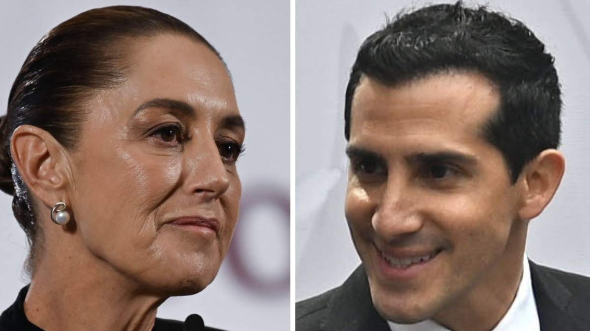 Claudia Sheinbaum y Rommel Pacheco