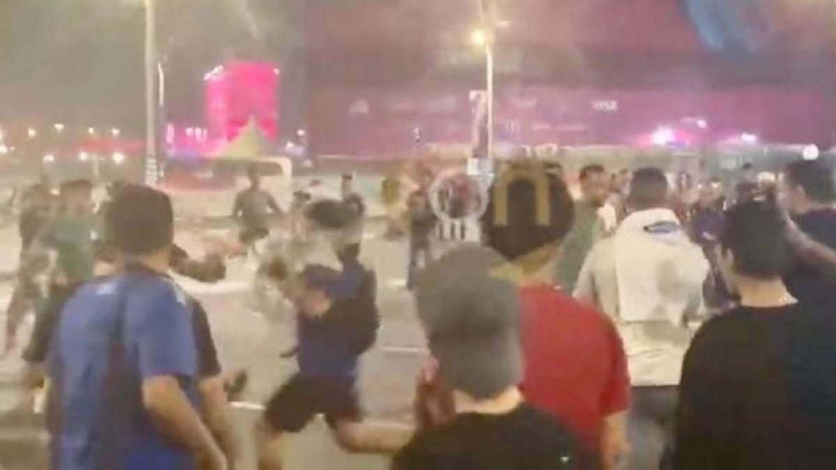 Pelea entre argentinos y mexicanos en Qatar