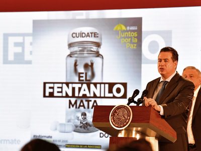 Nuevo opiáceo sintético siembra dolor y muerte en las familias mexicanas: SSPC