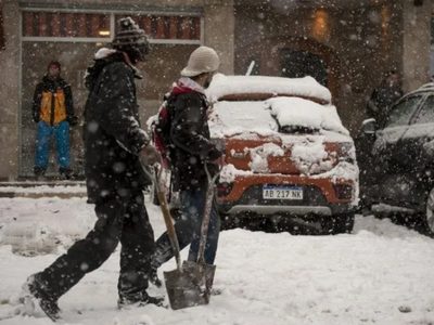 Nueva alerta naranja por nevadas intensas en la cordillera de Neuquén