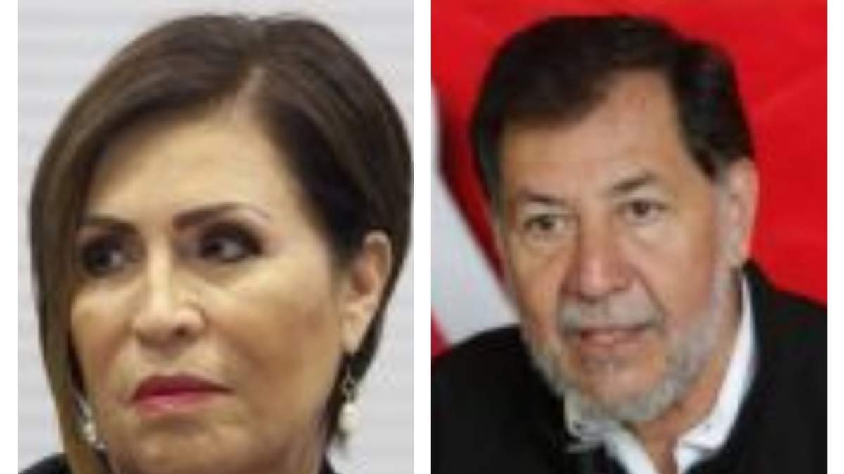 Rosario Robles y Gerardo Fernández Noroña