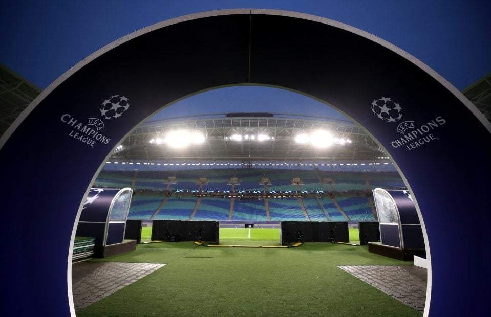 Champions League. Fuente: (Twitter).