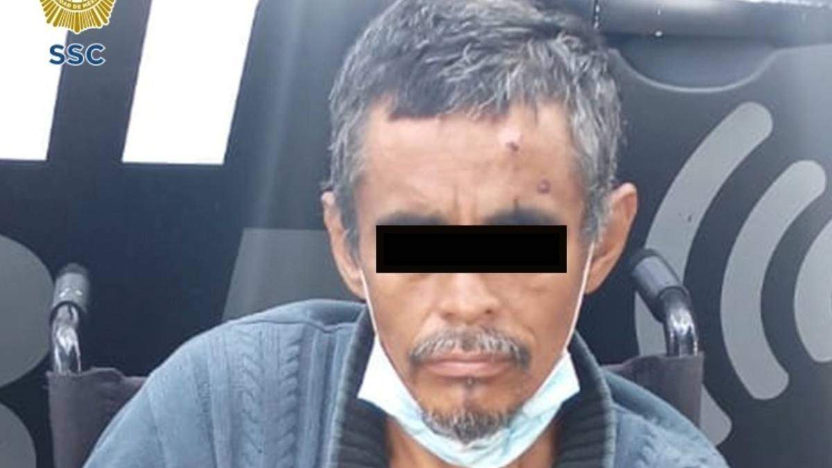 El sujeto fue descubierto en flagrancia