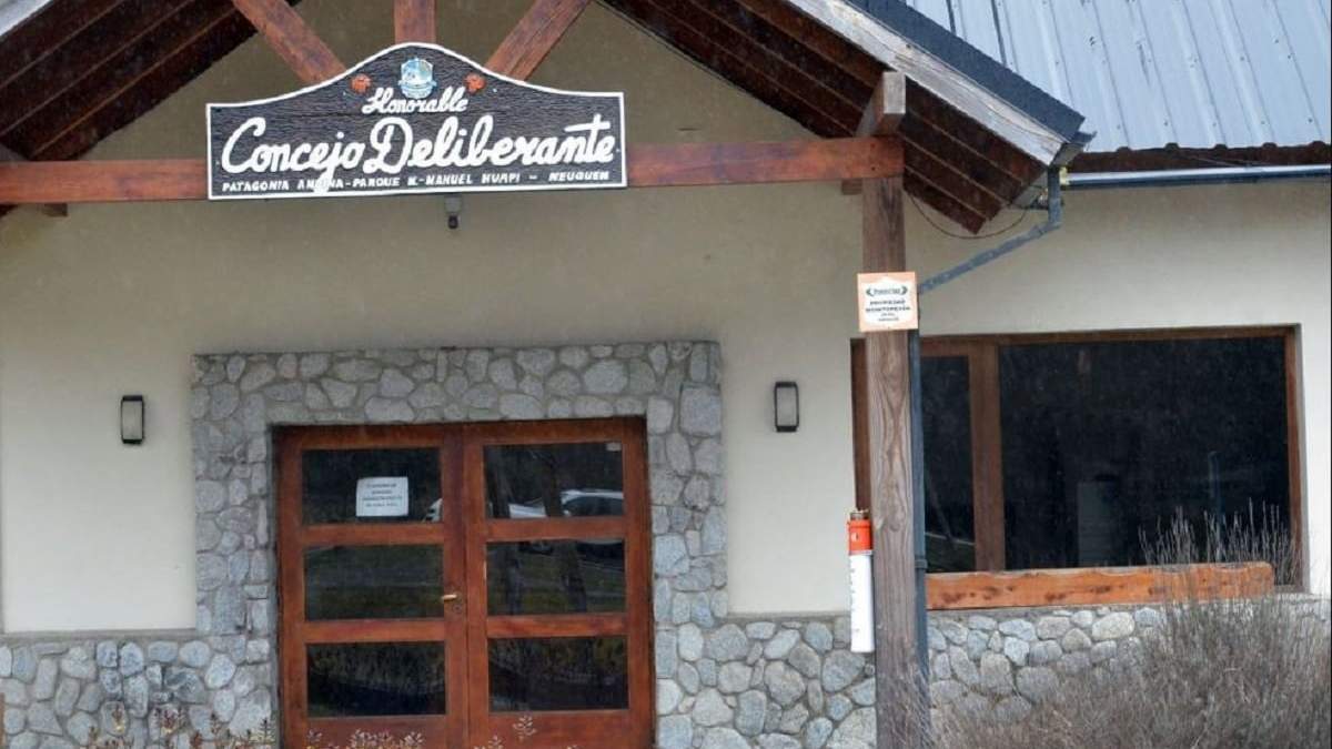 Concejo Deliberante de Villa La Angostura. Fuente: (Angostura Digital)