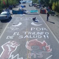 Esenciales en lucha: este mediodía levantan el corte en Villa La Angostura