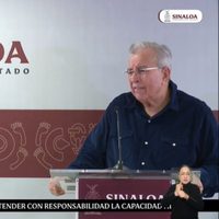 Gobernador Rocha Moya confirma que “narcomantas” tienen relación con los desaparecidos de Culiacán