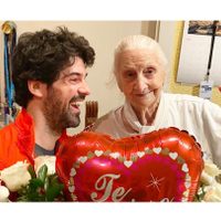 Pura ternura: Miguel Ángel Muñoz y su abuela de 95 años la rompen en Instagram. ¡Mirá los videos!