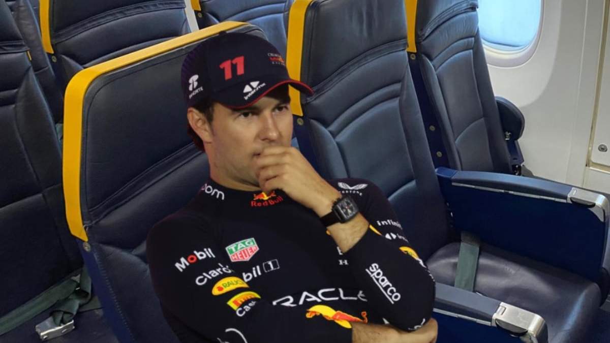 Checo Pérez. piloto mexicano