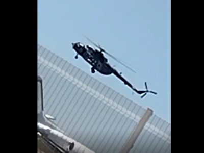 Se desploma helicóptero de la Marina en Mazatlán (Video)