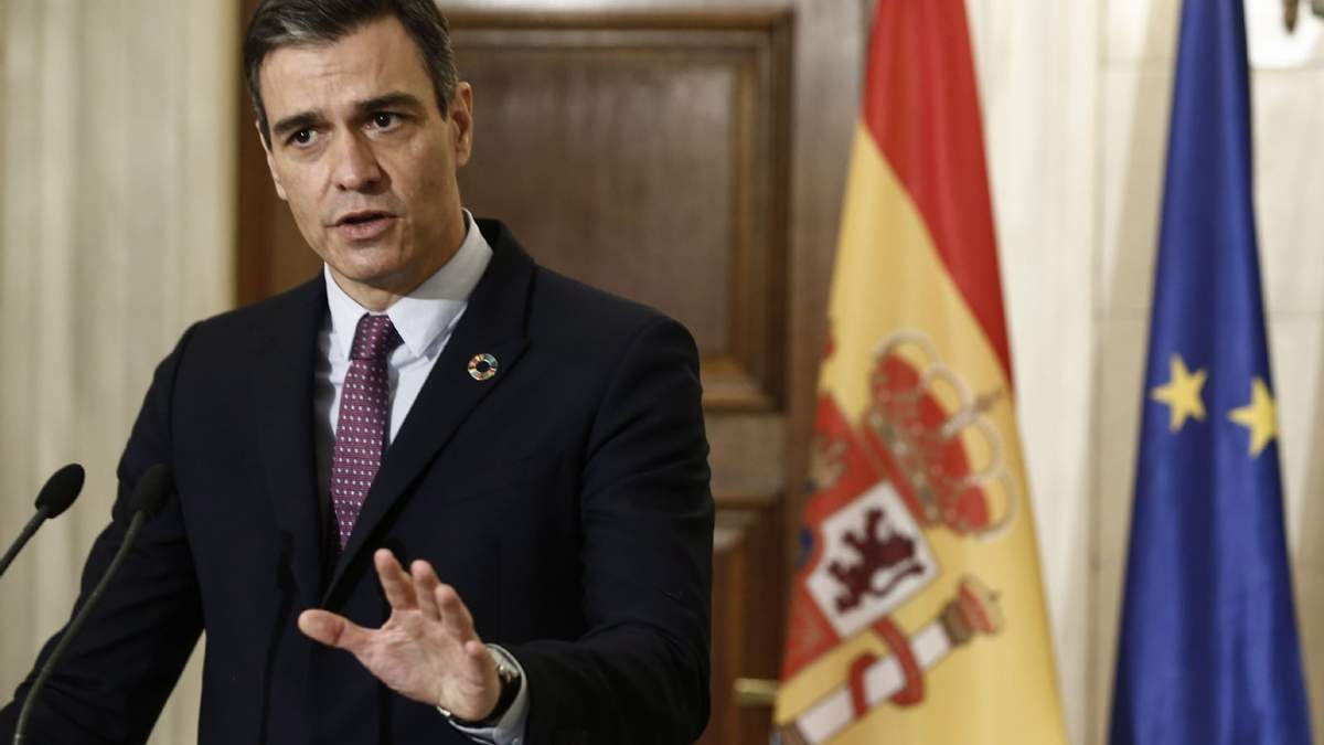 Pedro Sánchez, jefe del Gobierno español. Fuente: (Twitter)