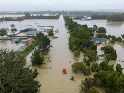 Declaran estado de emergencia en Nueva Zelanda por el paso del ciclón Gabriela