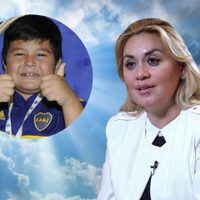 Verónica Ojeda reveló la fuerte frase que le dijo Dieguito Fernando por el cumpleaños de Maradona