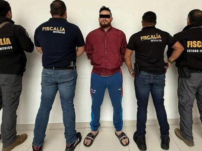 Detienen en Zamora el exdirector de Seguridad de Nicolás Romero, Edomex