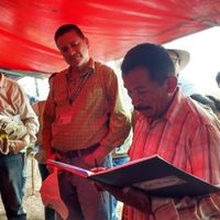 Activistas denuncian las condiciones precarias en que viven familias desplazadas de Guatemala