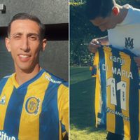 Cuánto cuesta la camiseta de Ángel Di María en Rosario Central