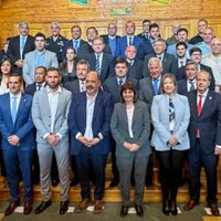Bullrich lideró el IV Encuentro Nacional de Seguridad en Villa La Angostura