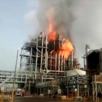 Se incendia planta Petromex ubicada en el corredor industrial de Altamira