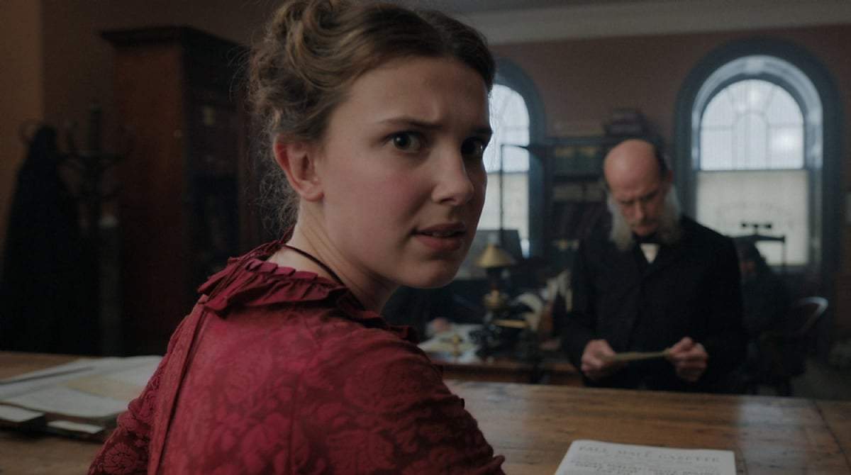 Millie Bobby Brown en "Enola Holmes". Fuente: (Instagram)