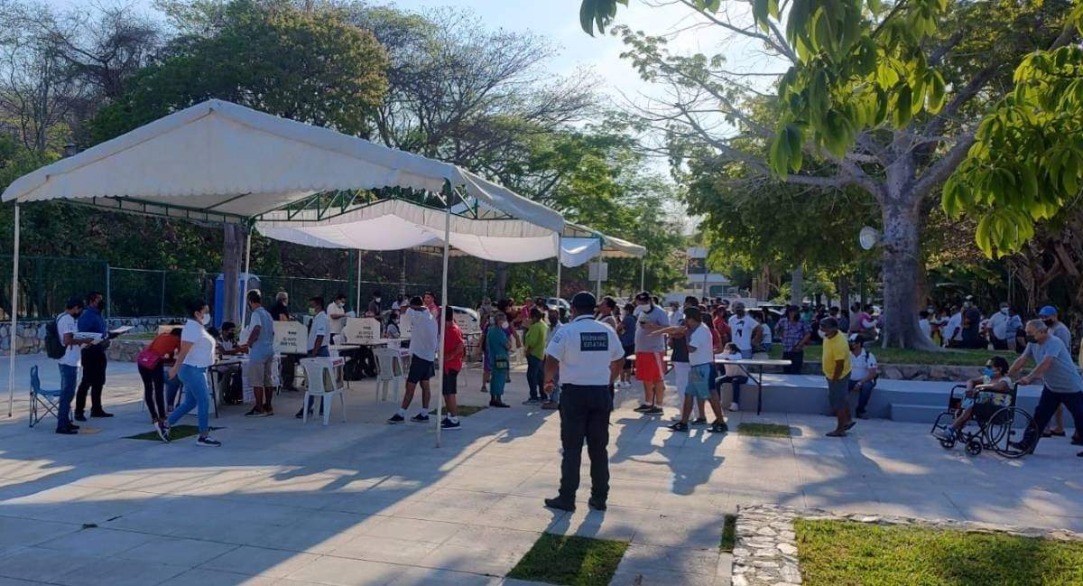 Votación en Oaxaca
