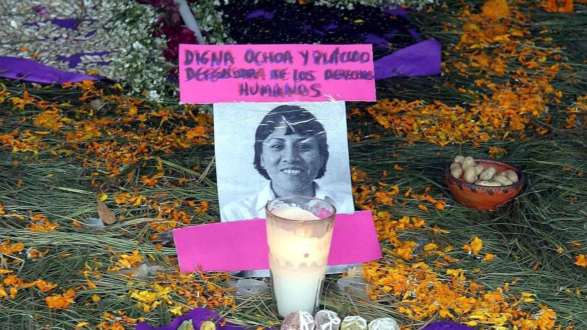 La defensora de los derechos humanos, Digna Ochoa, murió el 19 octubre de 2001