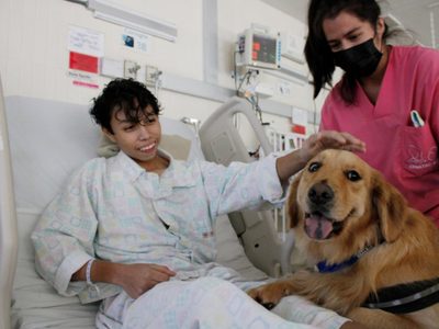 Estos son lo beneficios de las “Terapias Asistidas con Animales” de la Sedesa