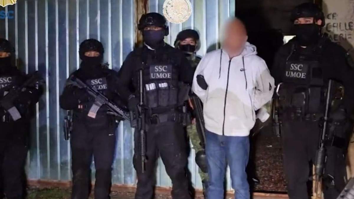 Uno de los detenidos