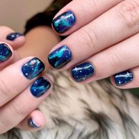 Nail Art: cómo es el efecto "aurora" que lleva tu manicure a otro nivel