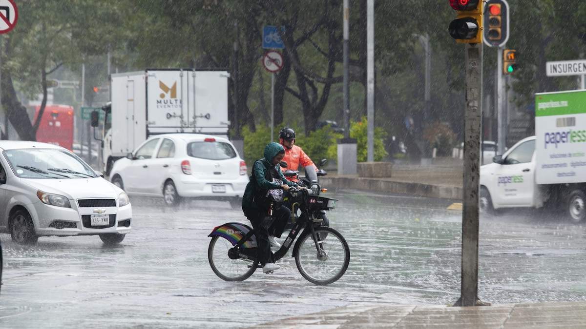 Lluvias en la CDMX