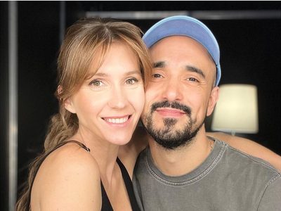 Ya queda menos: mirá cómo está hoy Mora Calabrese, la esposa de Abel Pintos, embarazada de 5 meses