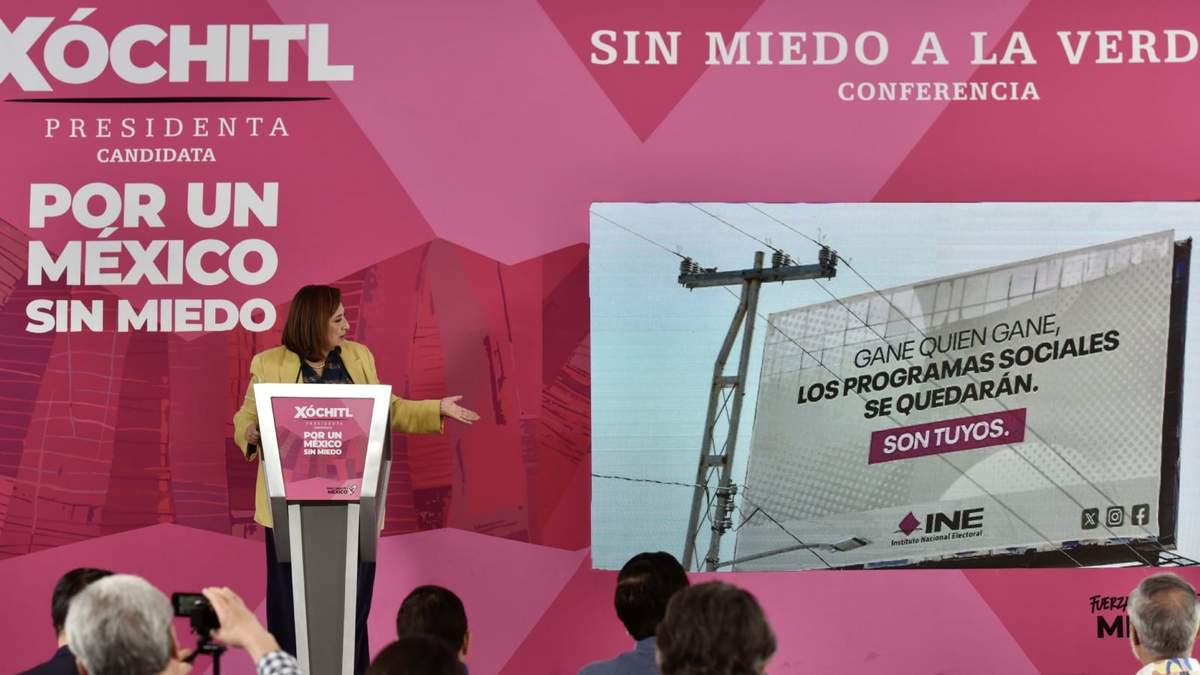 La imagen mostrada por la candidata presidencial