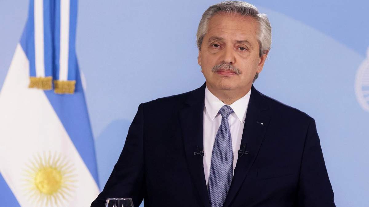 El presidente de la Nación, Alberto Fernández. Fuente: (Twitter)