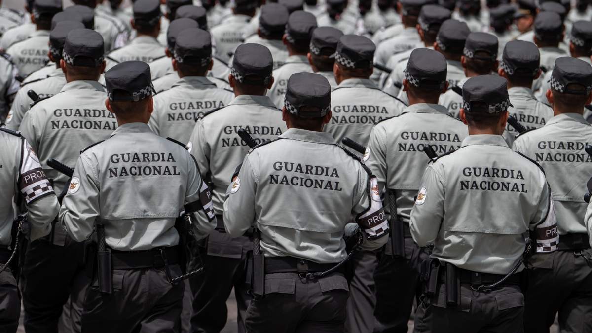 Elementos de la Guardia Nacional