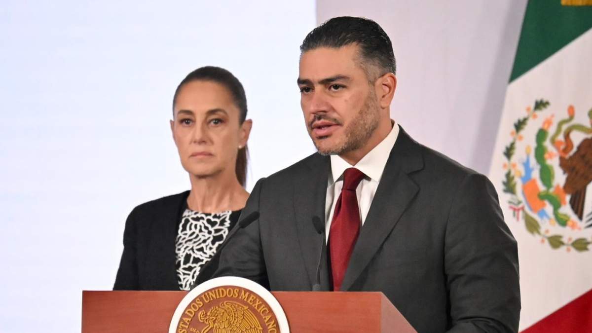 El secretario de Seguridad, Omar García Harfuch
