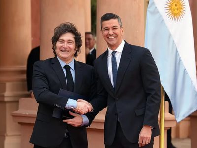 Milei viaja a Paraguay para reunirse con Santiago Peña