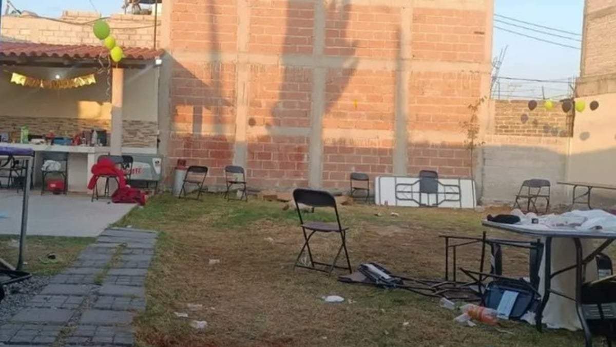 Jardín de fiestas en Chimalhuacán