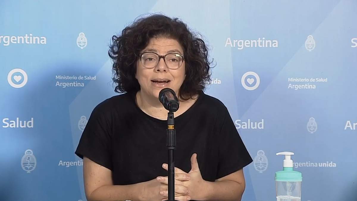 Carla Vizzotti. Fuente: (Twitter)
