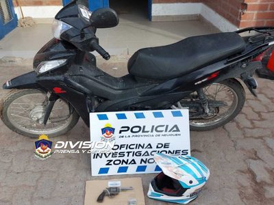 En un allanamiento se detuvo a un joven y se secuestraron municiones