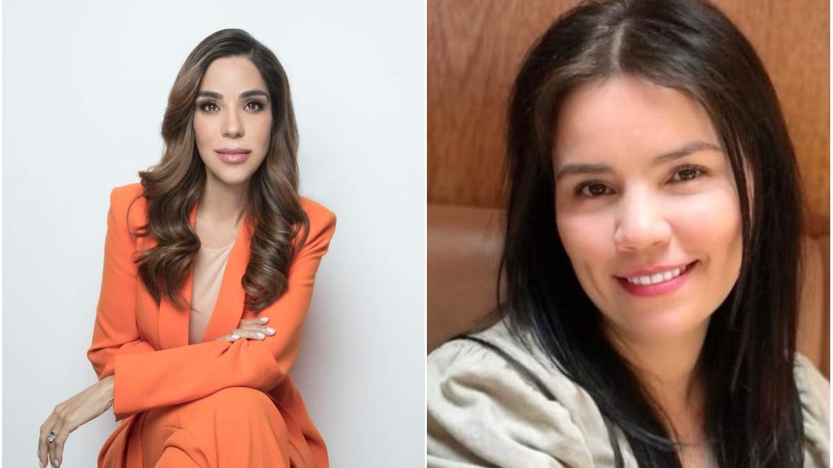La diputada Diana Karina Barreras y la ciudadana Karla Estrella