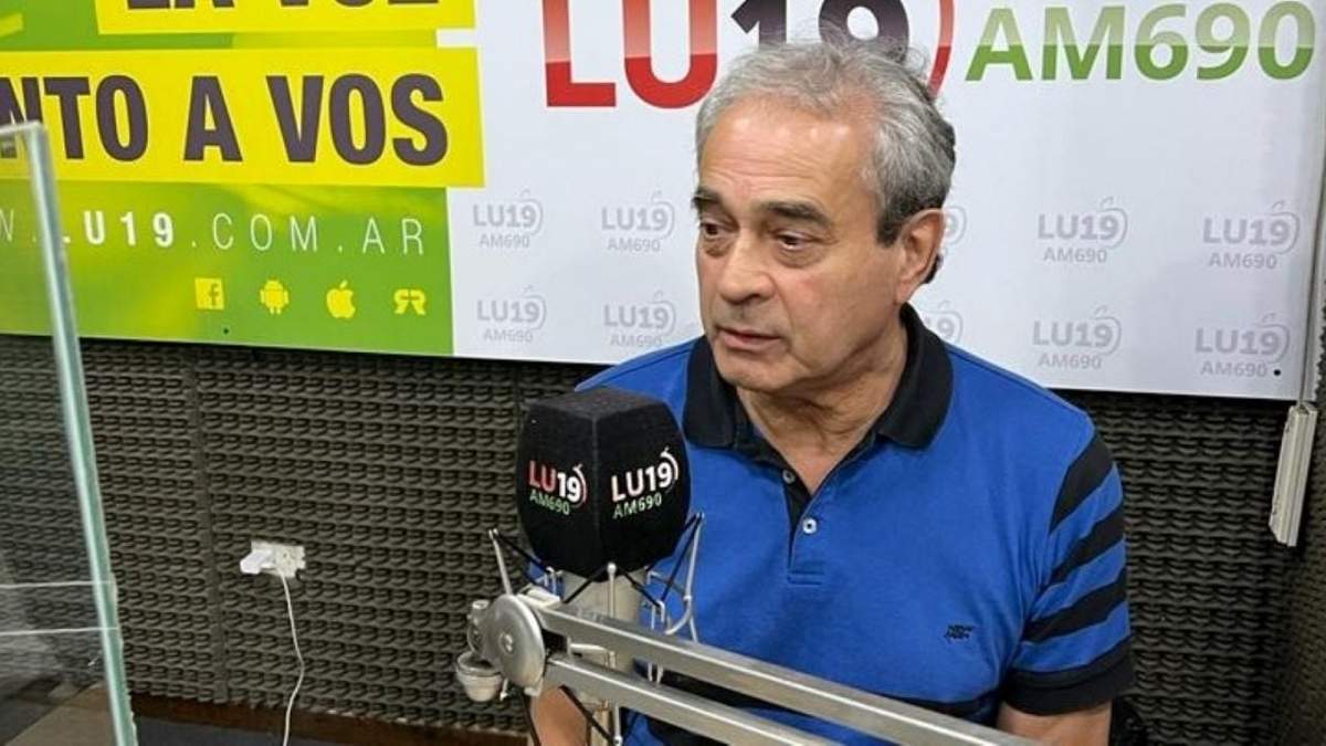Daniel Figueroa, Presidente AIC y candidato a intendente por Neuquén. Fuente: (Twitter)