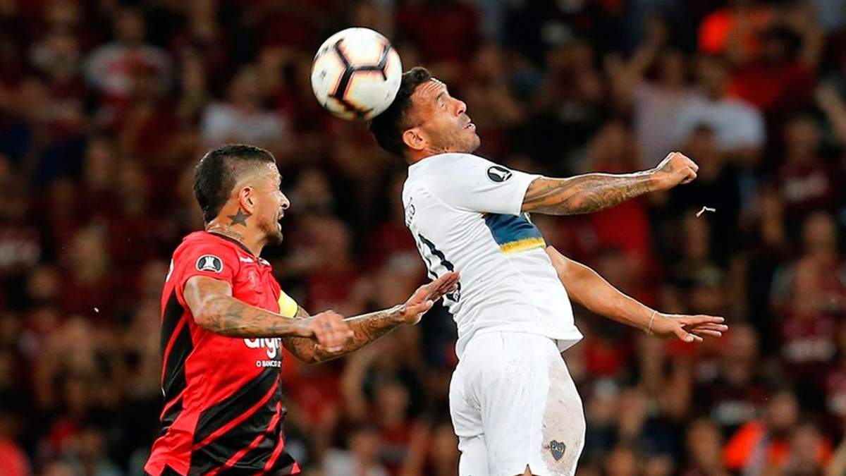 Boca ante Paranaense en Libertadores. Fuente (Instagram)