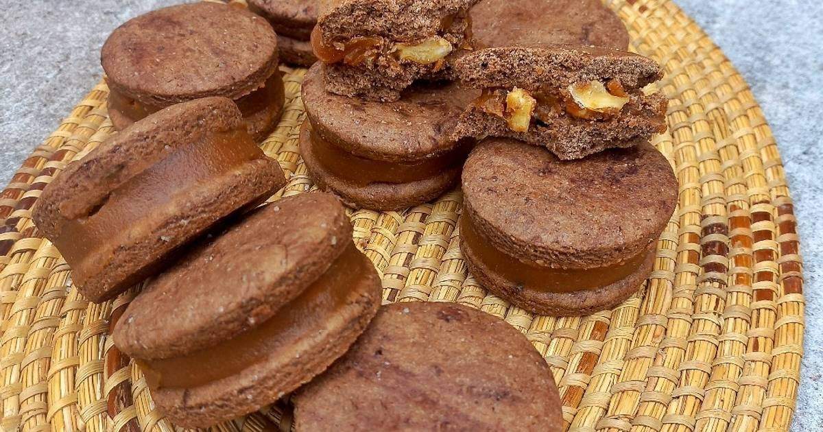 Alfajores integrales de chocolate. Fuente: (Cookpad)