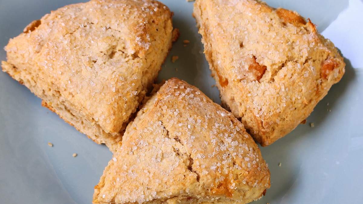 Scons de garbanzo y queso. Fuente: (Instagram)