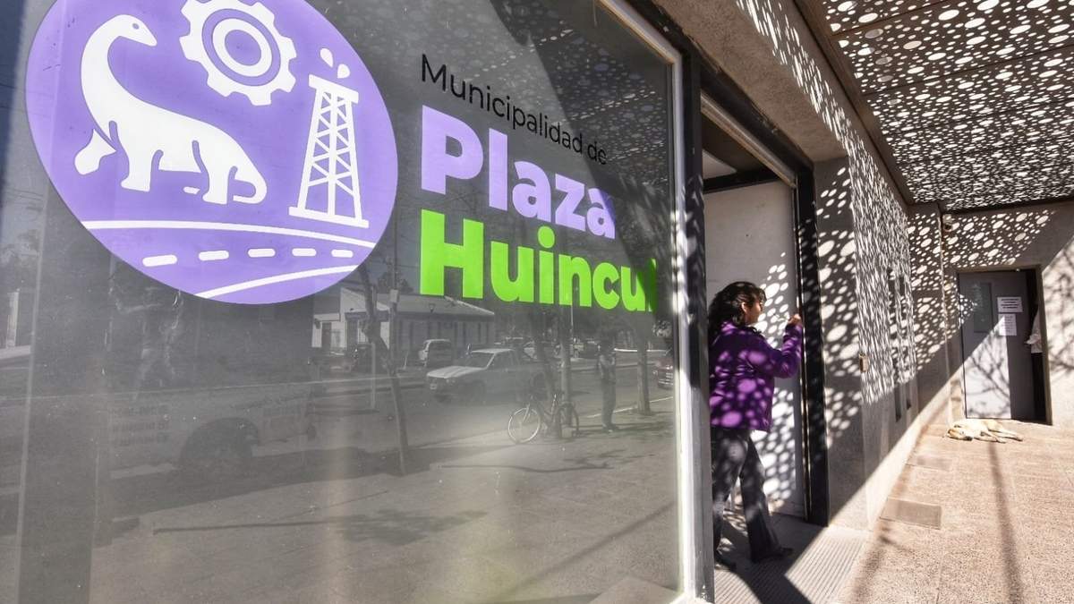 Municipalidad de Plaza Huincul. Fuente: (Twitter)